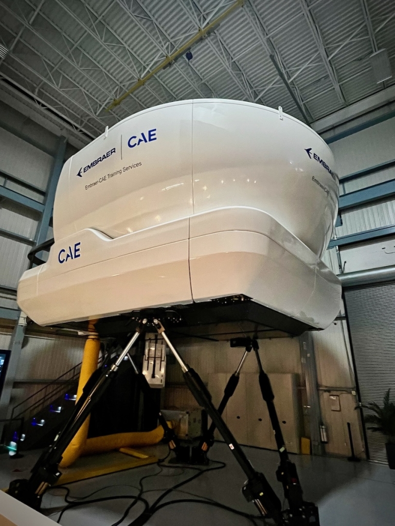 CAE Flight Simulator in Use During Porter Airlines Pilot Training