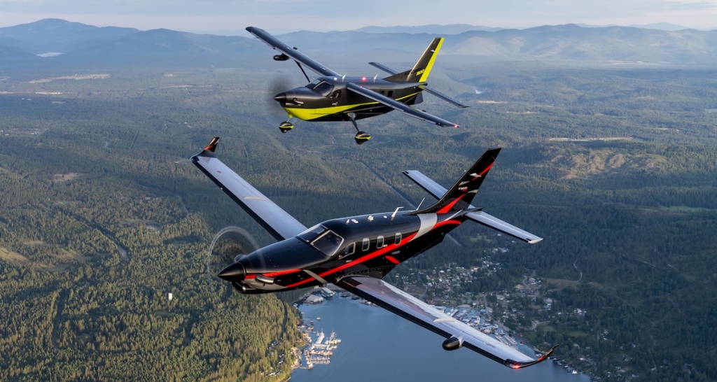 Daher Aircraft TBM 960 turboprop-powered airplane for business aviation