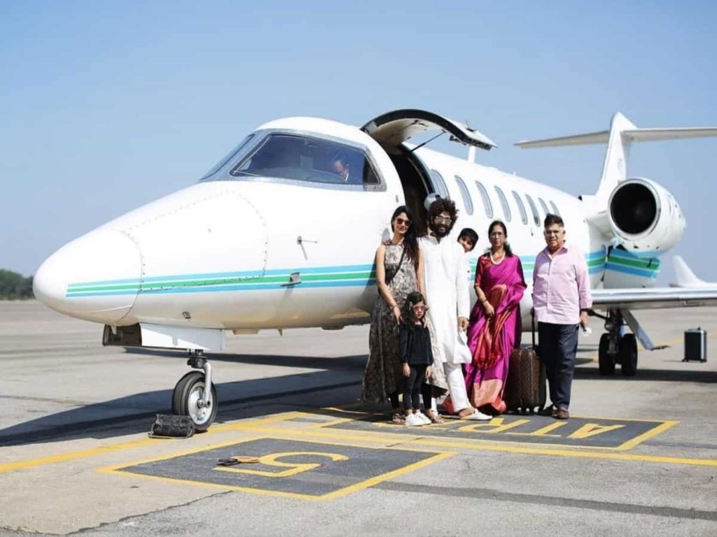 Allu Arjun Private Jet