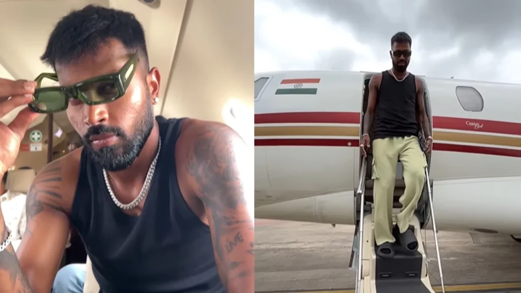Hardik Pandya’s Private Jet